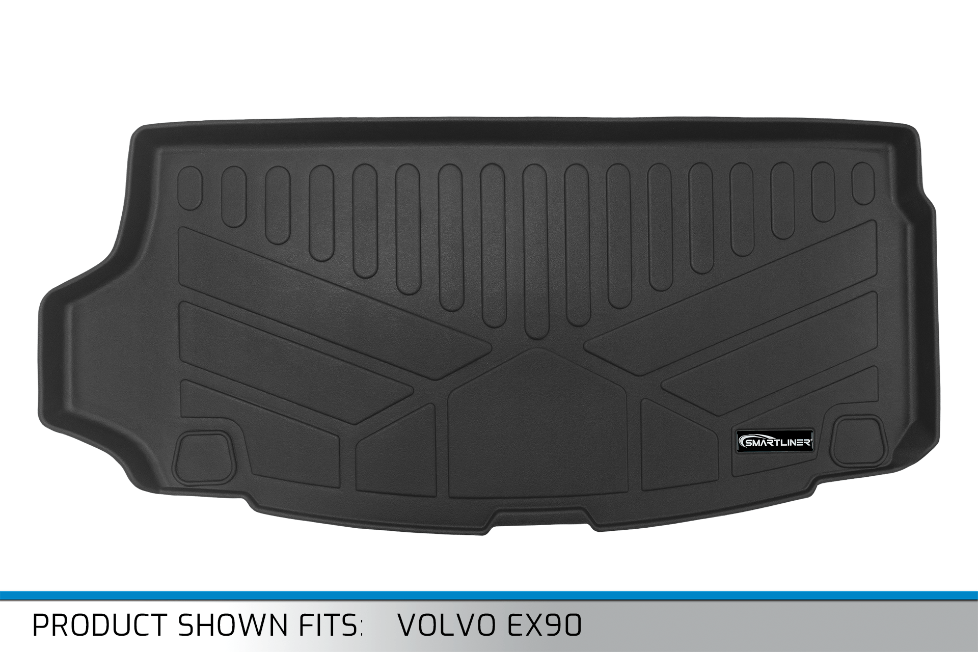 SMARTLINER Custom Fit Black For 2025 Volvo EX90 Electric. Fits 6 Passenger Model Smartliner USA