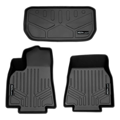 SMARTLINER Custom Fit Floor Liners For for 2020-2024 Tesla Model Y (7 Passenger) Smartliner USA