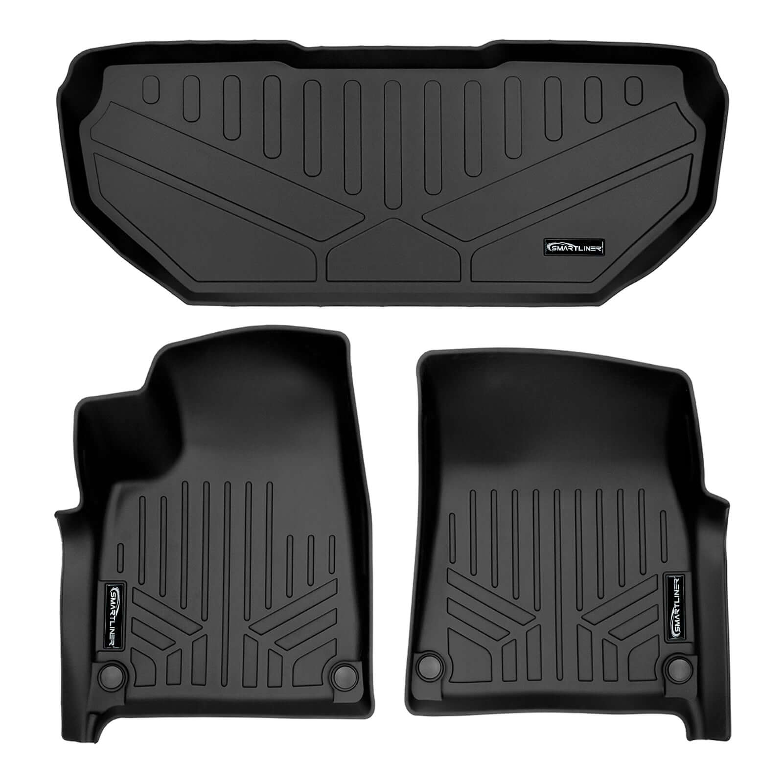 SMARTLINER Custom Fit Floor Liners For 2022-2024 Rivian R1T Smartliner USA
