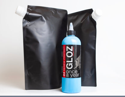 GLOZ Full Kit, Semi-Permanent Protectant | Ceramic Hybrid OEM Restoration, Dry Rot Prevention, Car, RV, Aircraft, Motorcycle, ATV & Golf Cart DRY-SEAL SAFE! D3 RENEW PROTECT