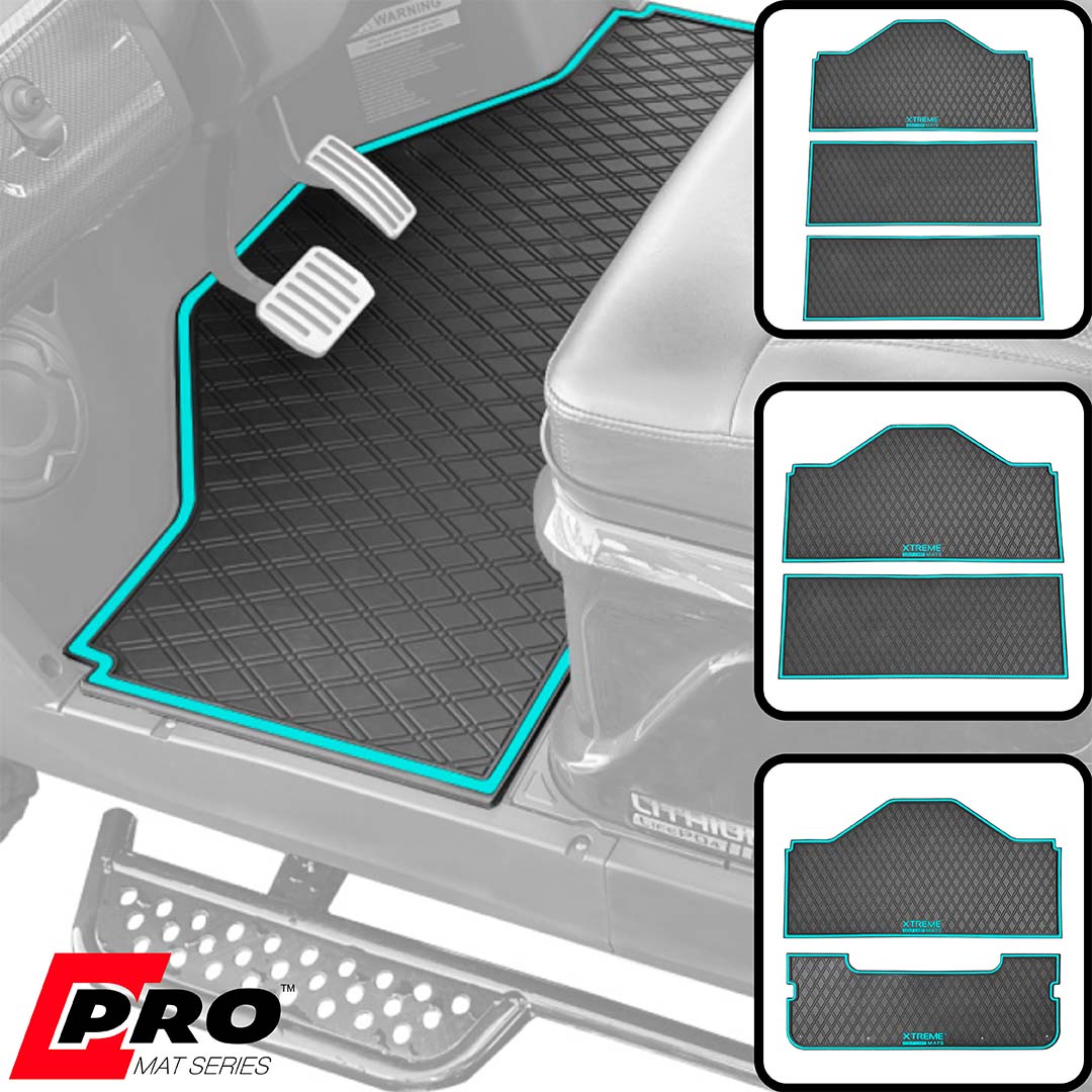 Evolution D5 Floor Mat Set Options - (Choose Your Model) Fits ALL 2023, 2024, 2025+ D5  2+2 , 4 Passenger or 6 Passenger Models - Compatible With all Ranger / Maverick Trims