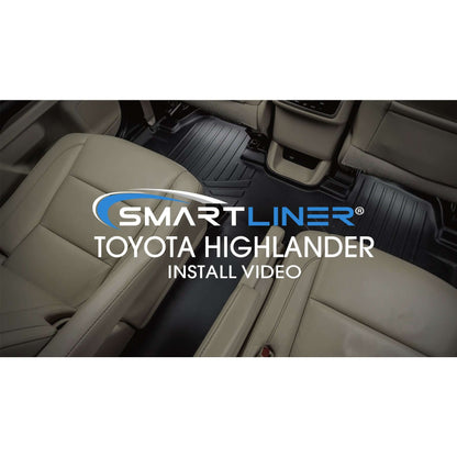SMARTLINER Custom Fit Floor Liners For 2014-2019 Toyota Highlander Smartliner USA