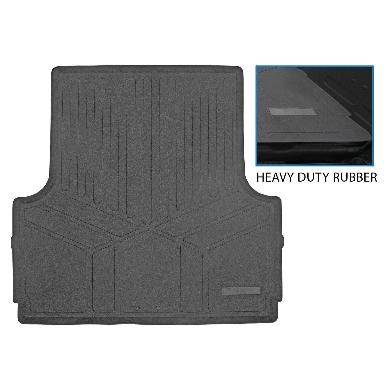 SmartCoverage™ Custom Fit Floor Liners For 2004-2021 Nissan Frontier (Crew Cab Short Bed)- K0121 Smartliner USA