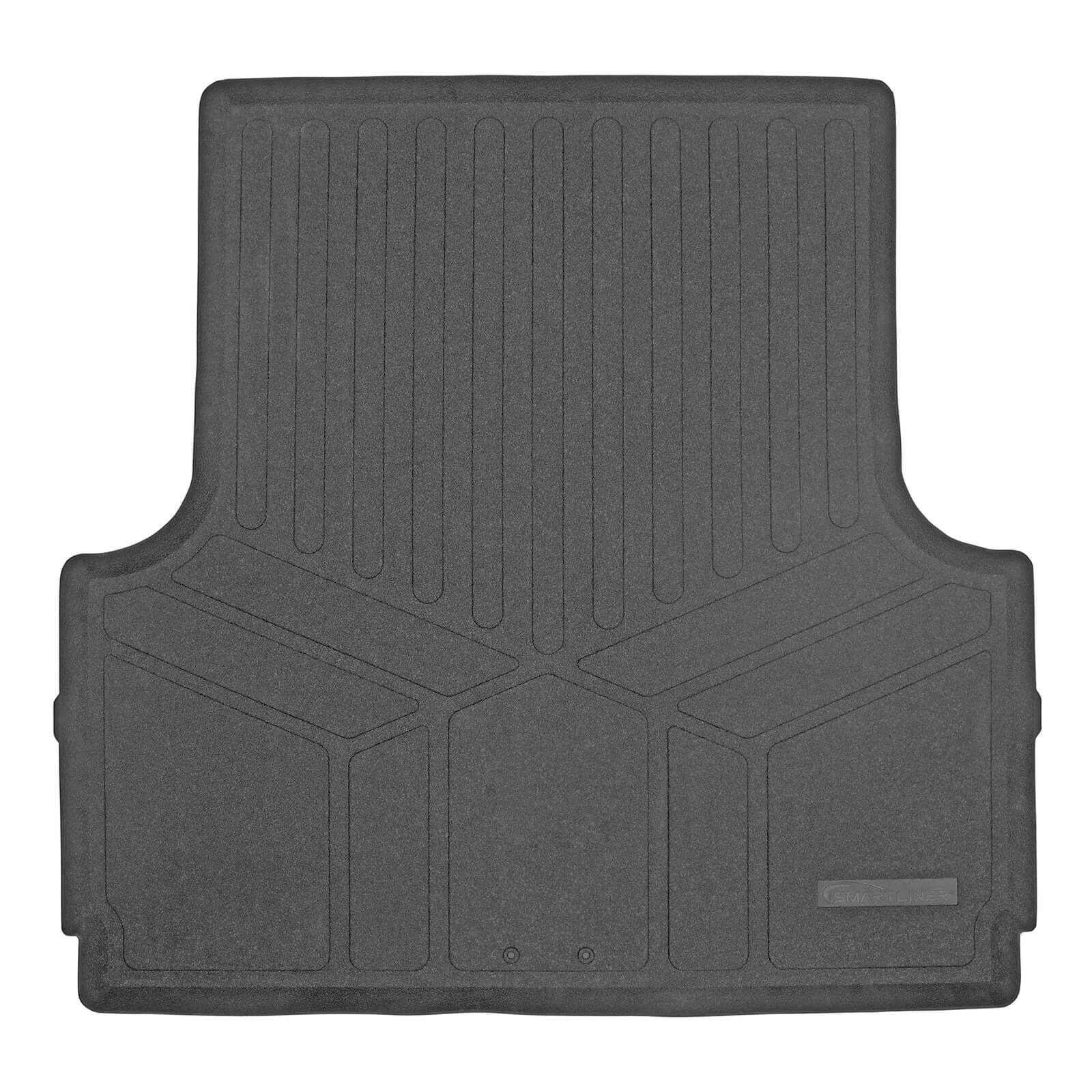 SmartCoverage™ Custom Fit Floor Liners For 2008-2021 Nissan Frontier Crew Cab with Dual Drivers Side Floor Posts Smartliner USA