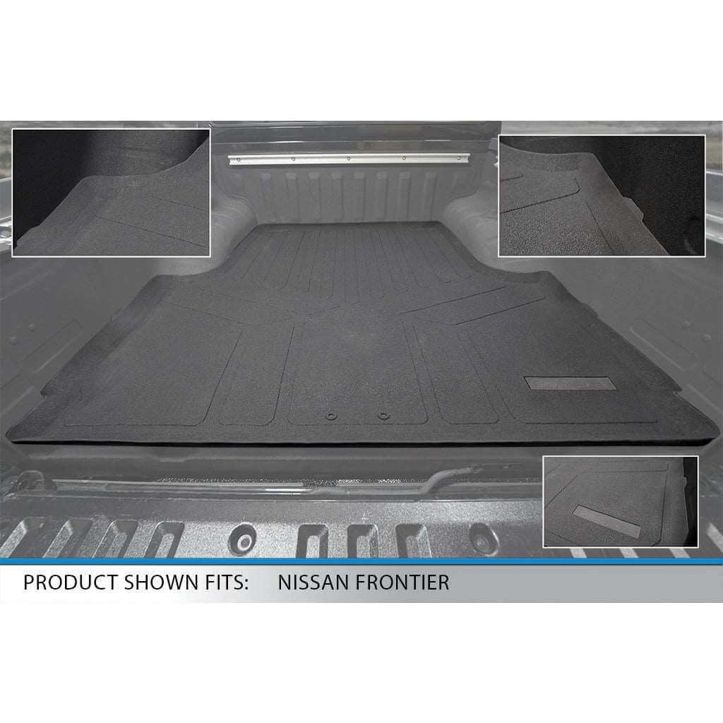SmartCoverage™ Custom Fit Floor Liners For 2004-2021 Nissan Frontier (Crew Cab Short Bed)- K0121 Smartliner USA