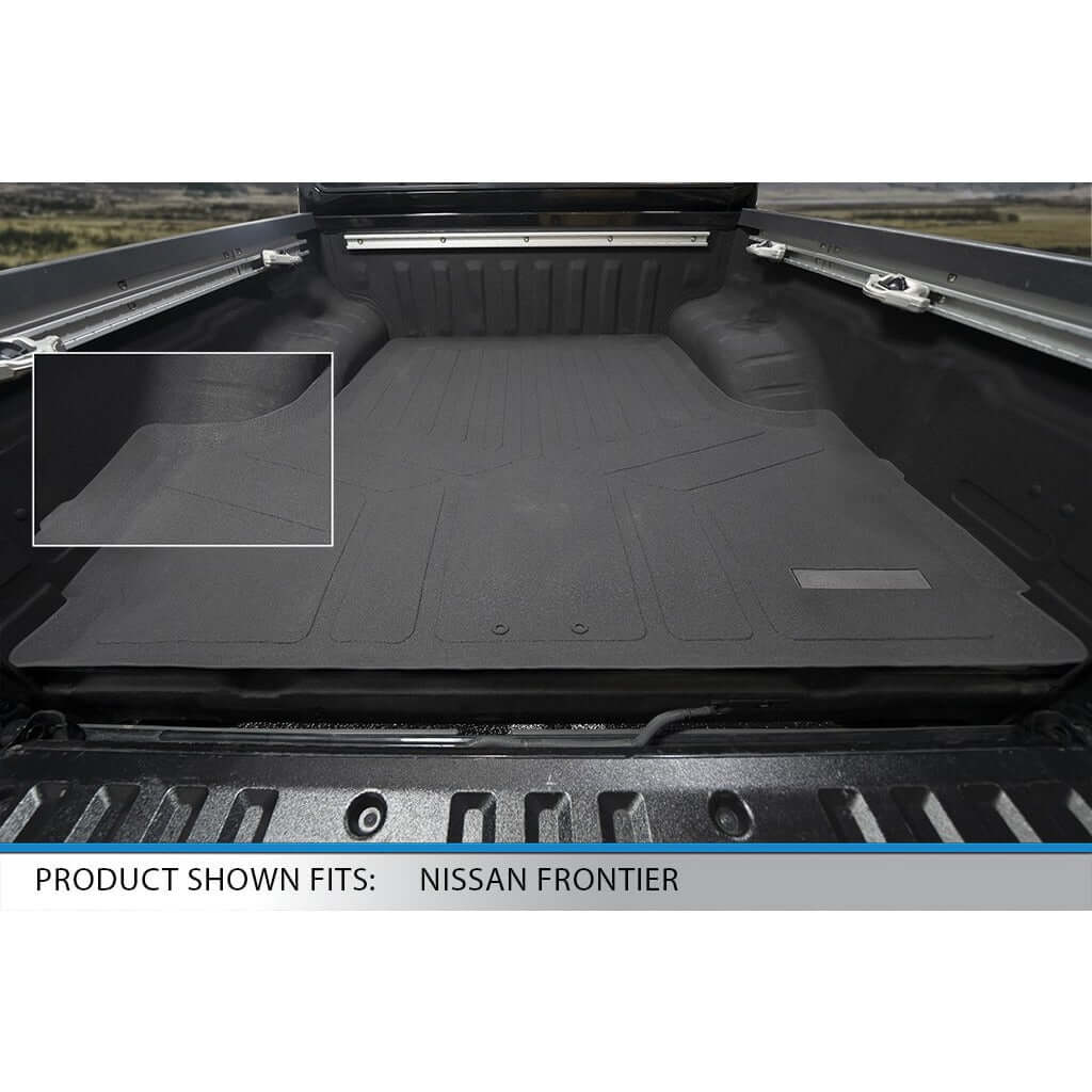 SmartCoverage™ Custom Fit Floor Liners For 2008-2021 Nissan Frontier with Dual Drivers Side Floor Posts Smartliner USA