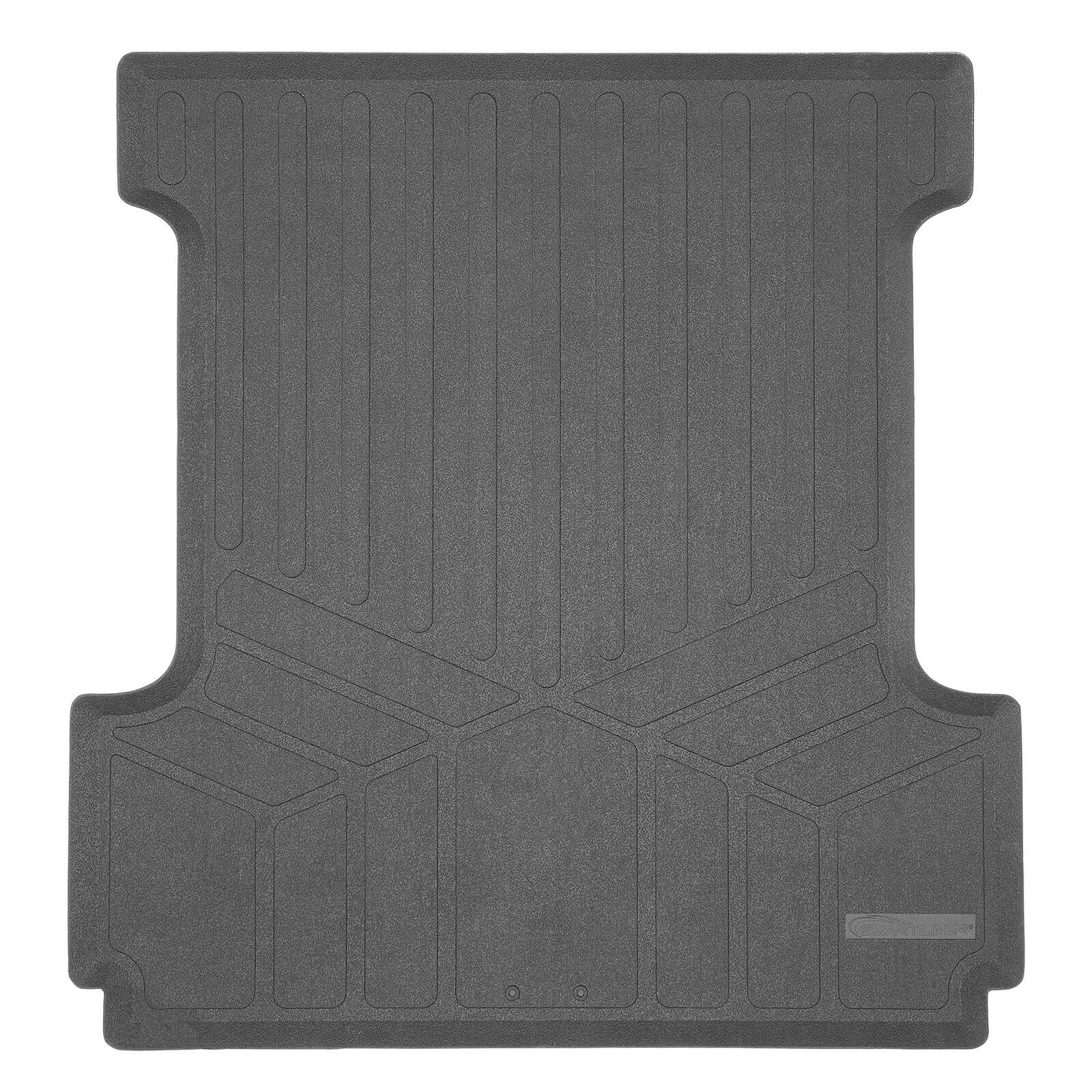 SmartCoverage™ Custom Fit Floor Liners For 2015-2025 Ford F-150 SuperCrew Cab with 1st Row Bench (No OTH) Vinyl Flooring with 2nd Rear Underseat Storage Smartliner USA