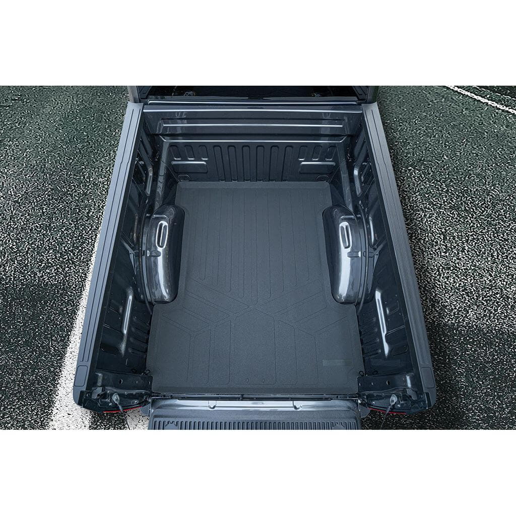 SmartCoverage™ Custom Fit Floor Liners For 2015-2025 Ford F-150 SuperCrew Cab with 1st Row Bench (No OTH) Carpet Flooring with 2nd Rear Underseat Storage Smartliner USA