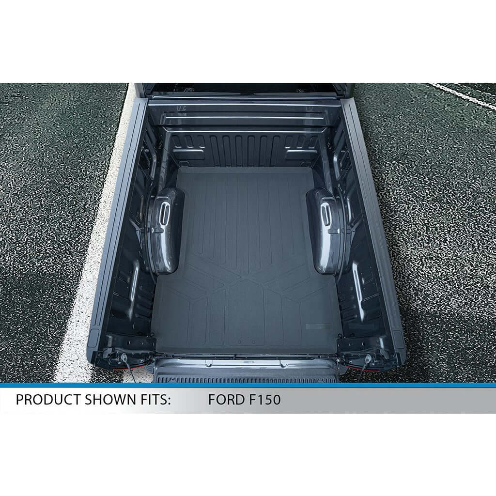 SmartCoverage™ Custom Fit Floor Liners For 2015-2025 Ford F-150 (SuperCrew 5'5 Bed Size) Smartliner USA