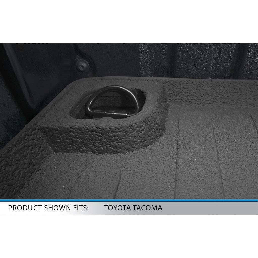 SmartCoverage™ Custom Fit Floor Liners For 2005-2024 Toyota Tacoma Double Cab (5'Bed Size Only)- K0207 Smartliner USA