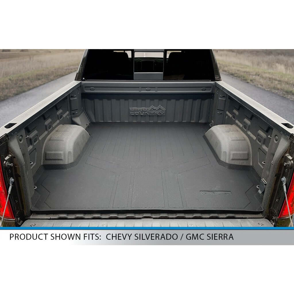 SmartCoverage™ Custom Fit Floor Liners For 2019-2025 1500 Silverado/Sierra Crew Cab 2019-2024 Crew Cab Smartliner USA
