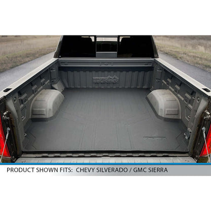 SmartCoverage™ Custom Fit Floor Liners For 2019-2021 1500 Silverado/Sierra Crew Cab No underseat bucket Smartliner USA