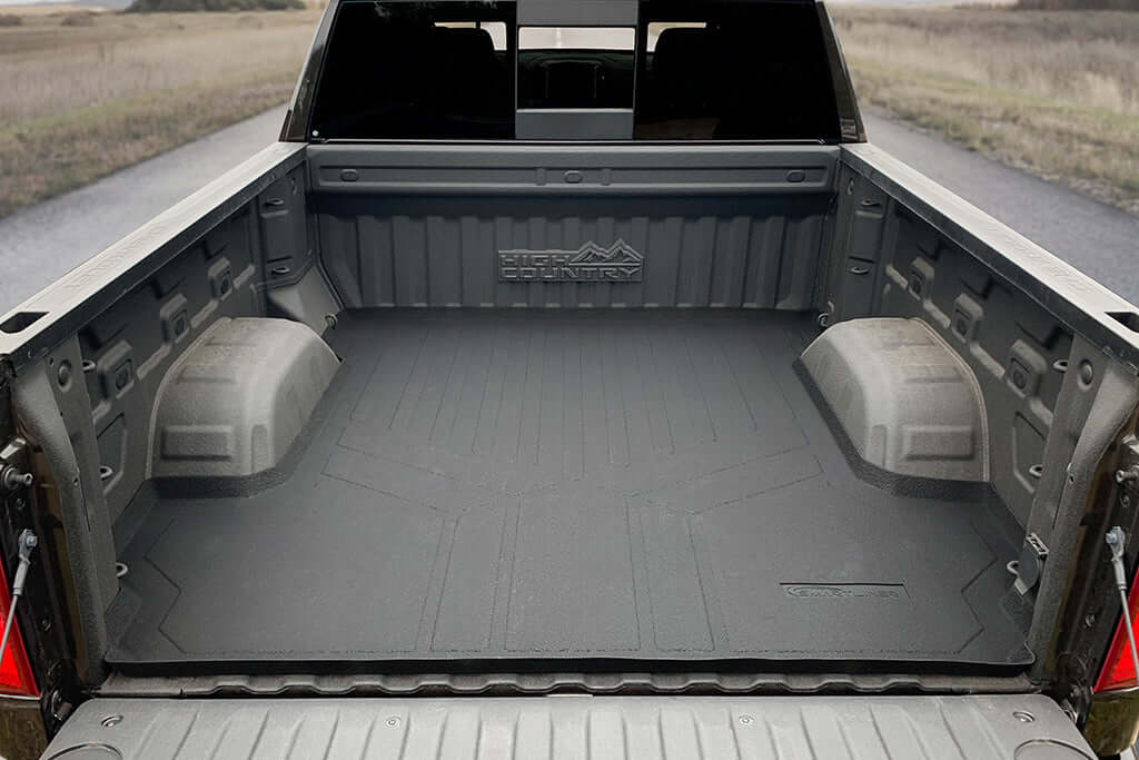 SmartCoverage™ Custom Fit Floor Liners For 2019-2025 Chevrolet Silverado 1500 Crew Cab With 1st Row Bench Seat (with OTH Coverage) and Carpet Flooring without the 2nd Row Underseat Storage Smartliner USA