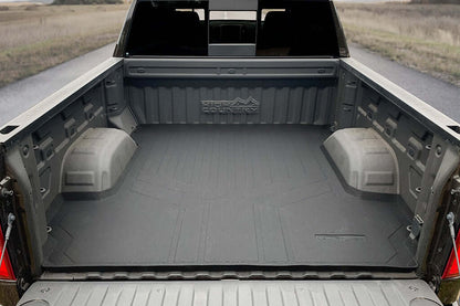 SmartCoverage™ Custom Fit Floor Liners For 2019-2025 Chevrolet Silverado 1500 Crew Cab With 1st Row Bench Seat (with OTH Coverage) and Carpet Flooring without the 2nd Row Underseat Storage Smartliner USA