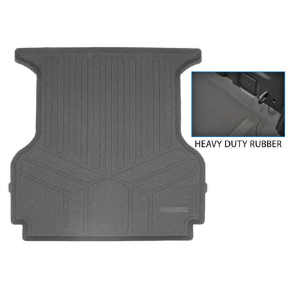 SmartCoverage™ Custom Fit Floor Liners For 2019-2021 Ford Ranger SuperCrew Cab with Vinyl Flooring Smartliner USA