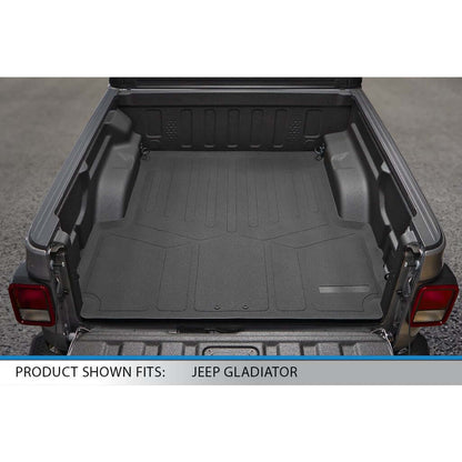 SmartCoverage™ Custom Fit Floor Liners For 2020-2025 Jeep Gladiator Crew Cab (5' Bed Size Only)- K0459 Smartliner USA