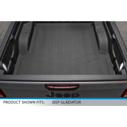 SmartCoverage™ Custom Fit Floor Liners For 2020-2025 Jeep Gladiator with Lockable Rear Underseat Storage Smartliner USA