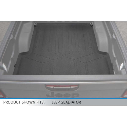 SmartCoverage™ Custom Fit Floor Liners For 2020-2025 Jeep Gladiator Crew Cab (5' Bed Size Only)- K0459 Smartliner USA