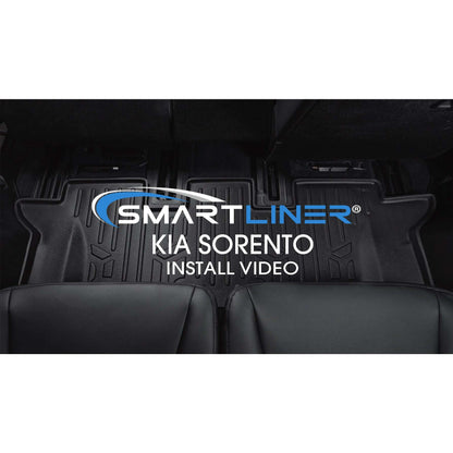 SMARTLINER Custom Fit Floor Liners For 2016-2020 Kia Sorento (5 Passenger Model Only) Smartliner USA