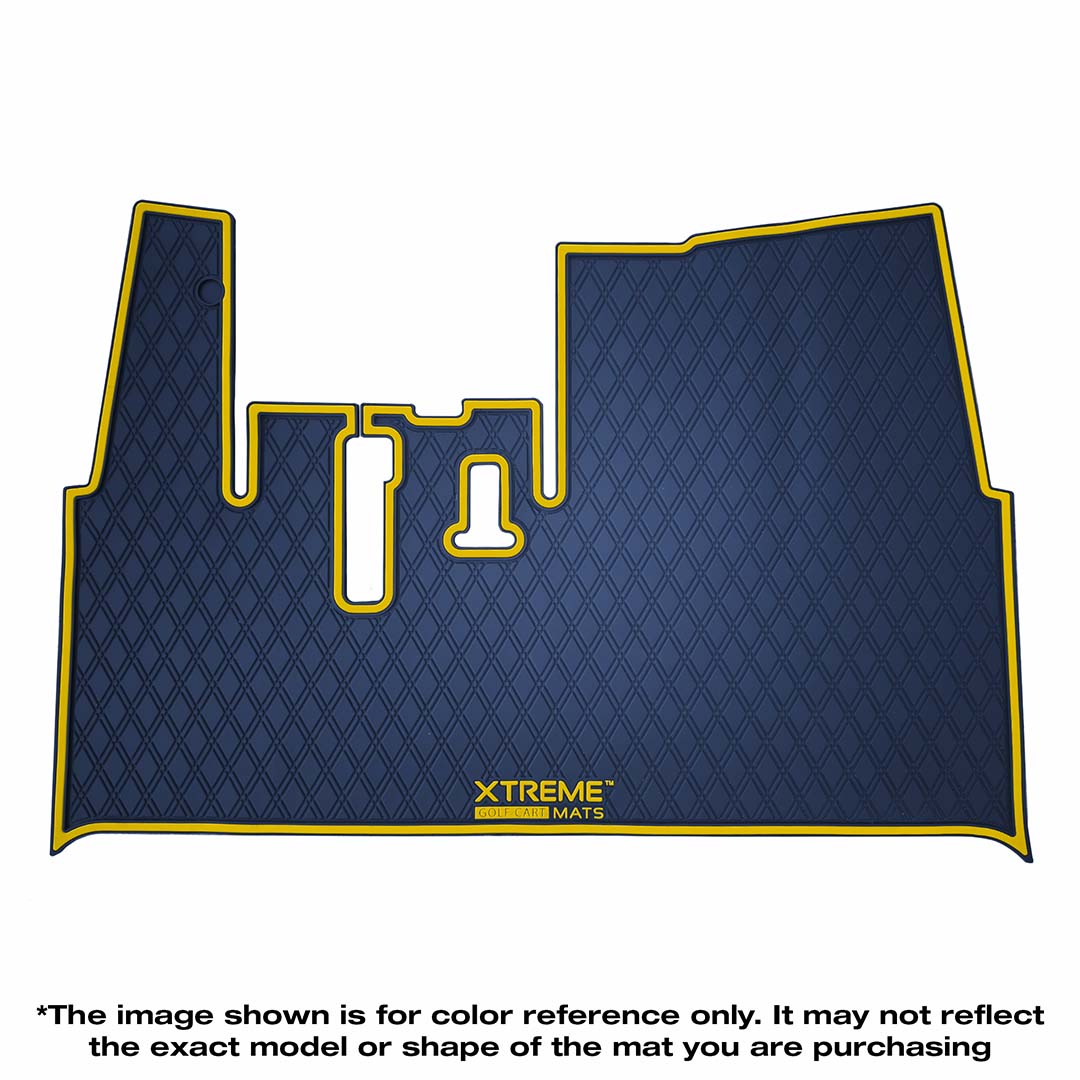 *LIMITED EDITION Collegiate Colors* Yamaha G19 - G22 Golf Cart Compatible Floor Mat - Fits G19 and G22 models only
