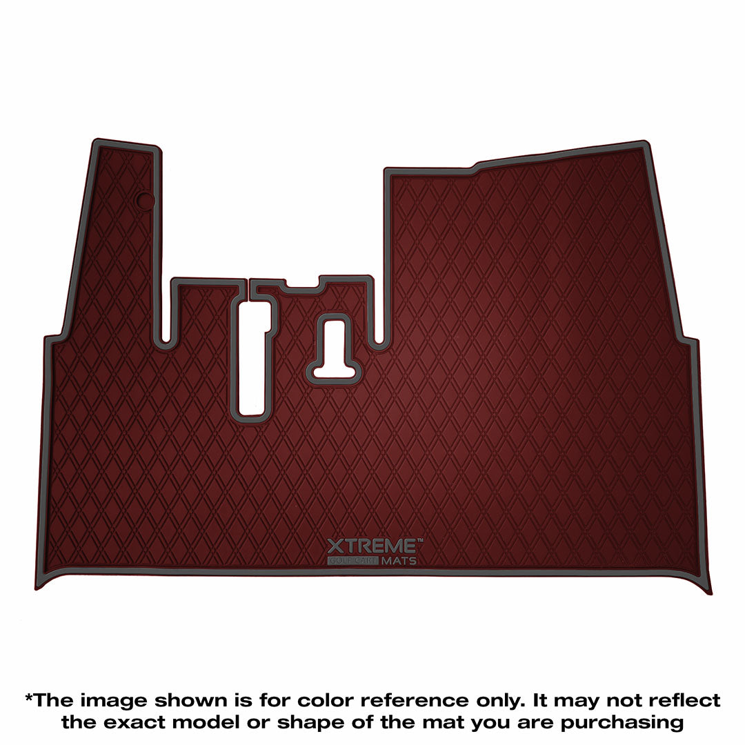 *LIMITED EDITION Collegiate Colors* Yamaha G19 - G22 Golf Cart Compatible Floor Mat - Fits G19 and G22 models only