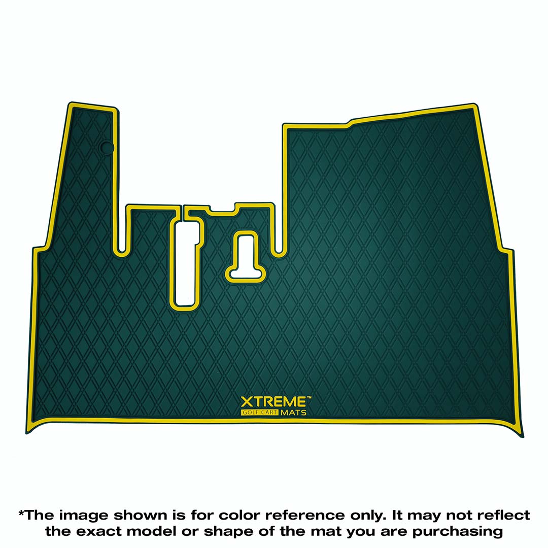 *LIMITED EDITION Collegiate Colors* Yamaha G19 - G22 Golf Cart Compatible Floor Mat - Fits G19 and G22 models only