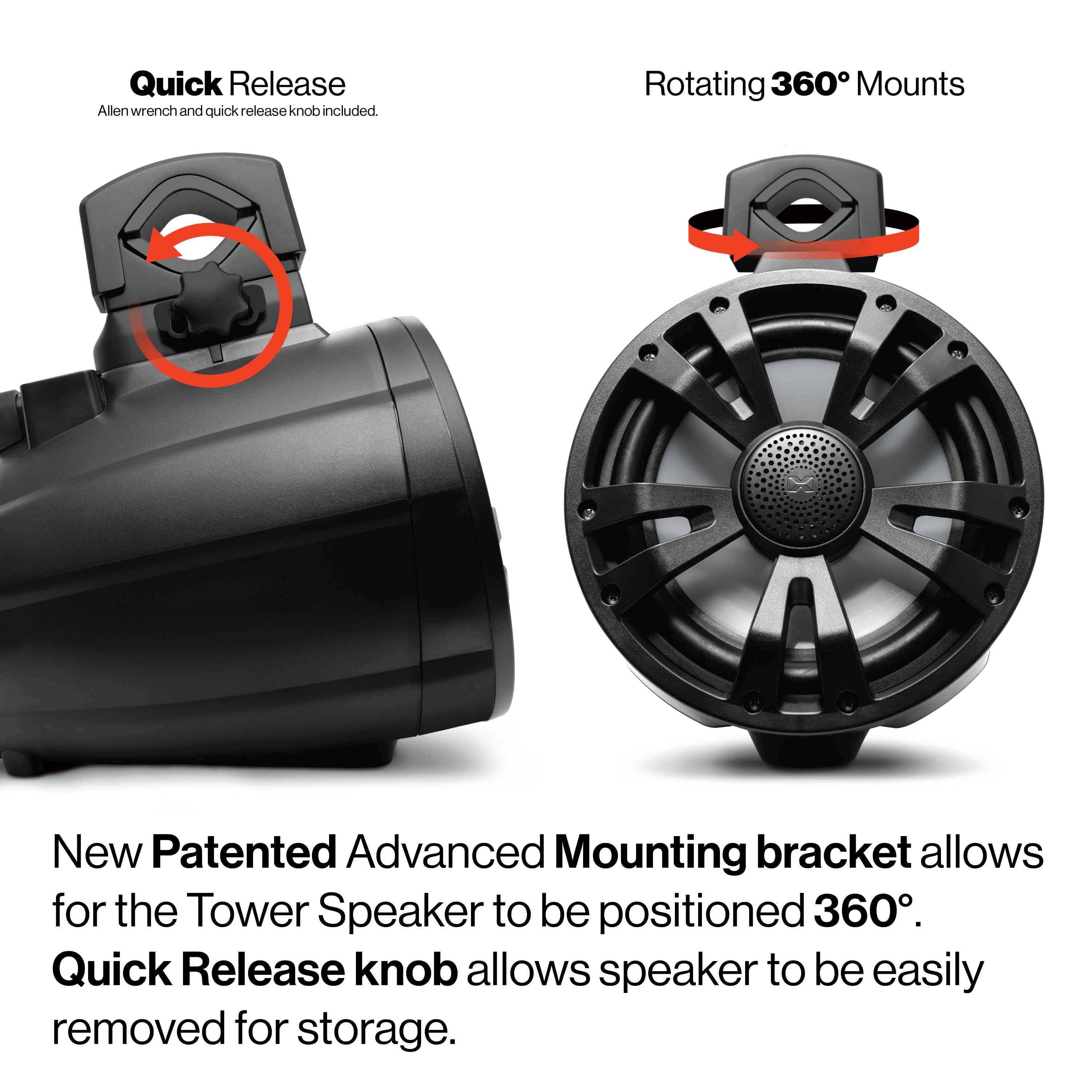 ExtremeTower Speakers TA8 -1 Bluetooth Amplified + 1 Passive Tower Speaker SoundExtreme