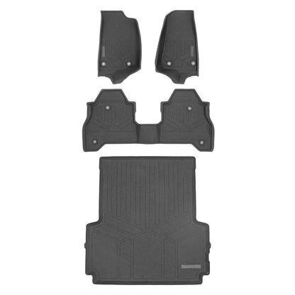 SmartCoverage™ Custom Fit Floor Liners For 2020-2025 Jeep Gladiator Smartliner USA