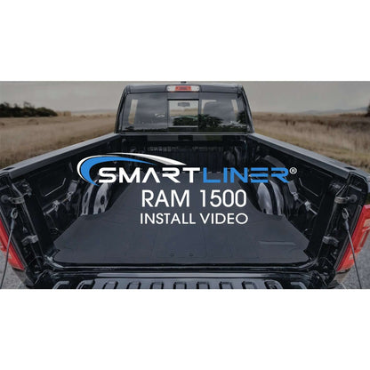 SmartCoverage™ Custom Fit Floor Liners For 2019-2024 Ram 1500 Crew Cab with First Row Bench Seat Smartliner USA