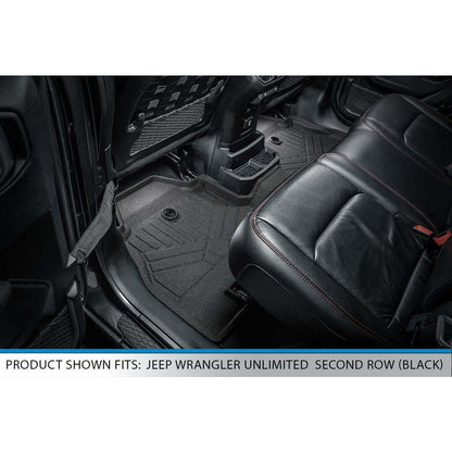 SMARTLINER Custom Fit Floor Liners For 2018-2020 Jeep Wrangler (2 Door Models) Smartliner USA