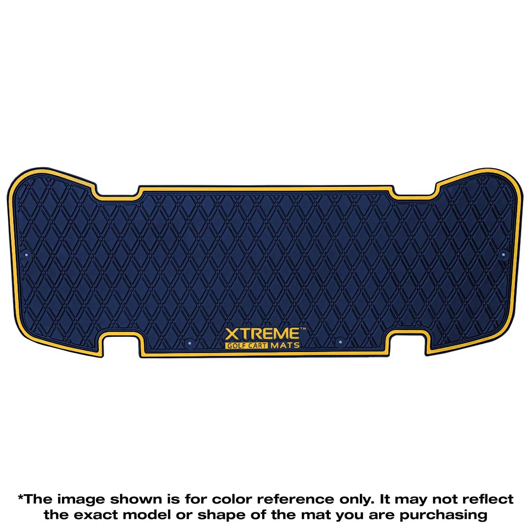 *LIMITED EDITION Collegiate Colors* E-Z-GO RFS PRO - Rear Facing Foot Rest Mat - Fits E-Z-GO L6/RXV/S4 Rear Seat Kit - PRO Series