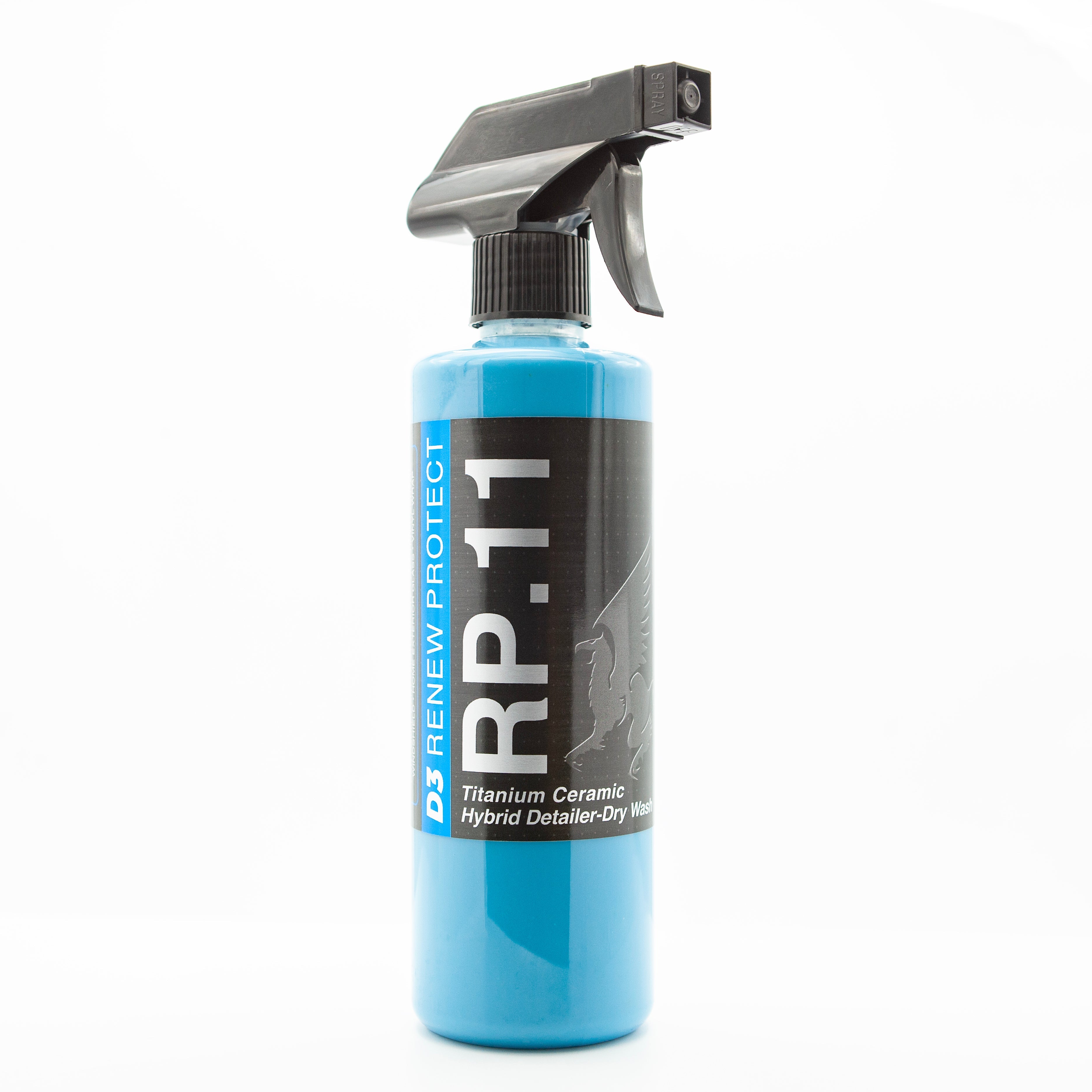 RP.11, The Strongest Detailer On The Market. Ceramic Hybrid Spray Detailer, Cleaner - Polish - Sealer D3 RENEW PROTECT