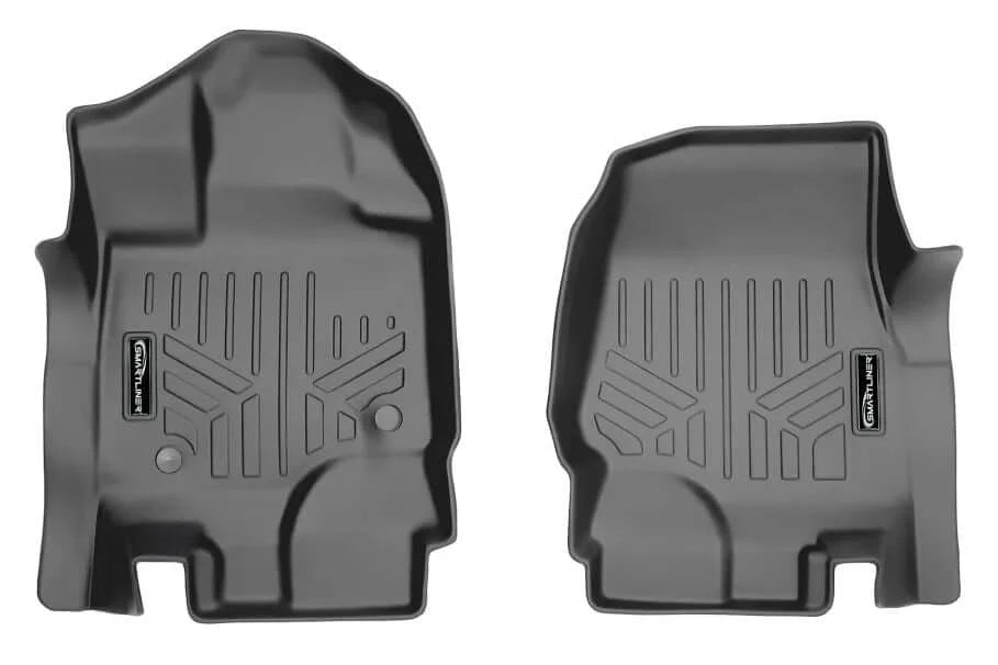 SMARTLINER Custom Fit Floor Liners For 2022-2025 Ford F-150 Lightning Only fits with 2nd Row Bucket seats without under seat fold-flat storage Smartliner USA