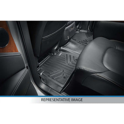 Smart Trim™ Custom Fit Floor Liners For 2009-2010 Ford F-150 SuperCab Non Flow-Through Center Console Smartliner USA