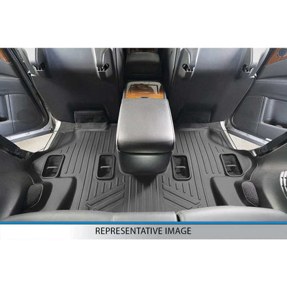Smart Trim™ Custom Fit Floor Liners For 2007 - 2017 Ford Expedition/Lincoln Navigator (with 2nd Row Bench Seat or Console) Smartliner USA