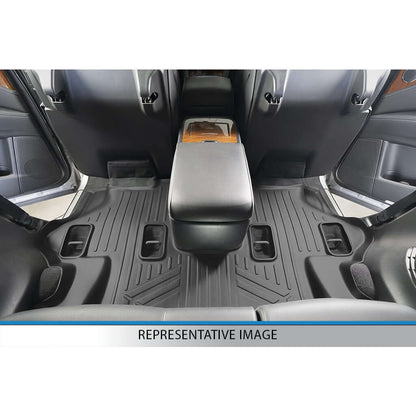 SMARTLINER Custom Fit Floor Liners For 2018-2025 Atlas (with 2nd Row Bench Seat) Smartliner USA
