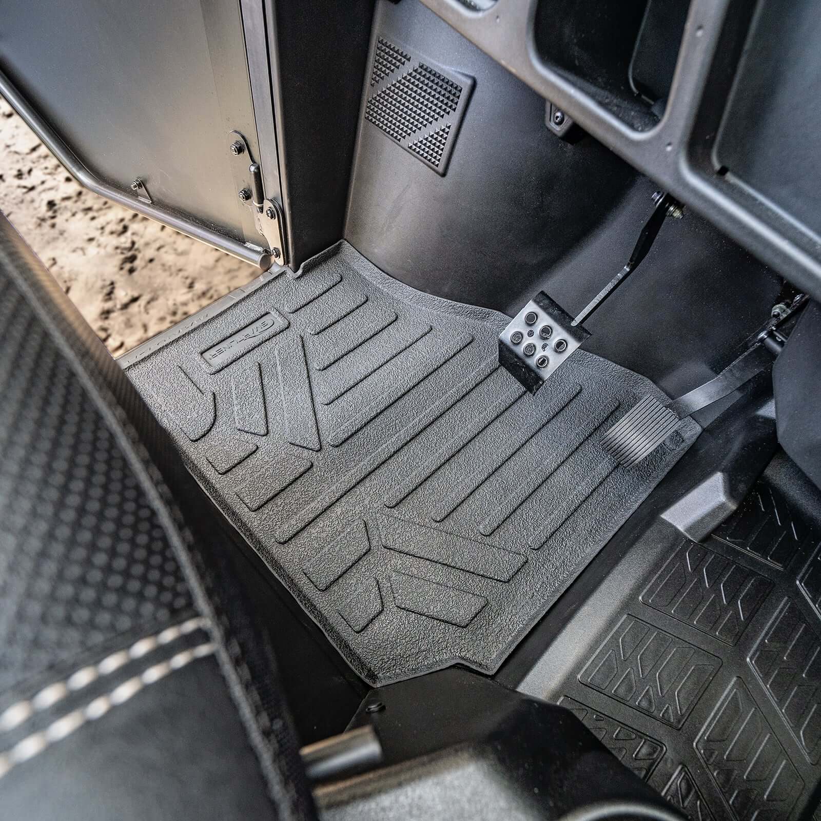 SMARTLINER OUTDOORS™ Custom Fit Floor Liners For 2018-2026 Polaris Ranger XP Crew 1000 Smartliner USA