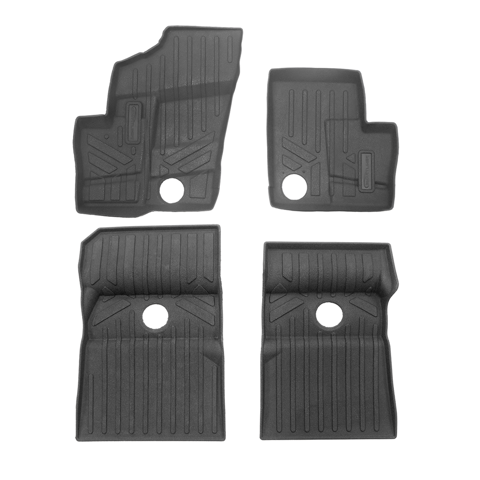SMARTLINER Custom Fit Floor Liners For 2019-2023 Polaris RZR XP 4 1000 (4 Seater) Smartliner USA