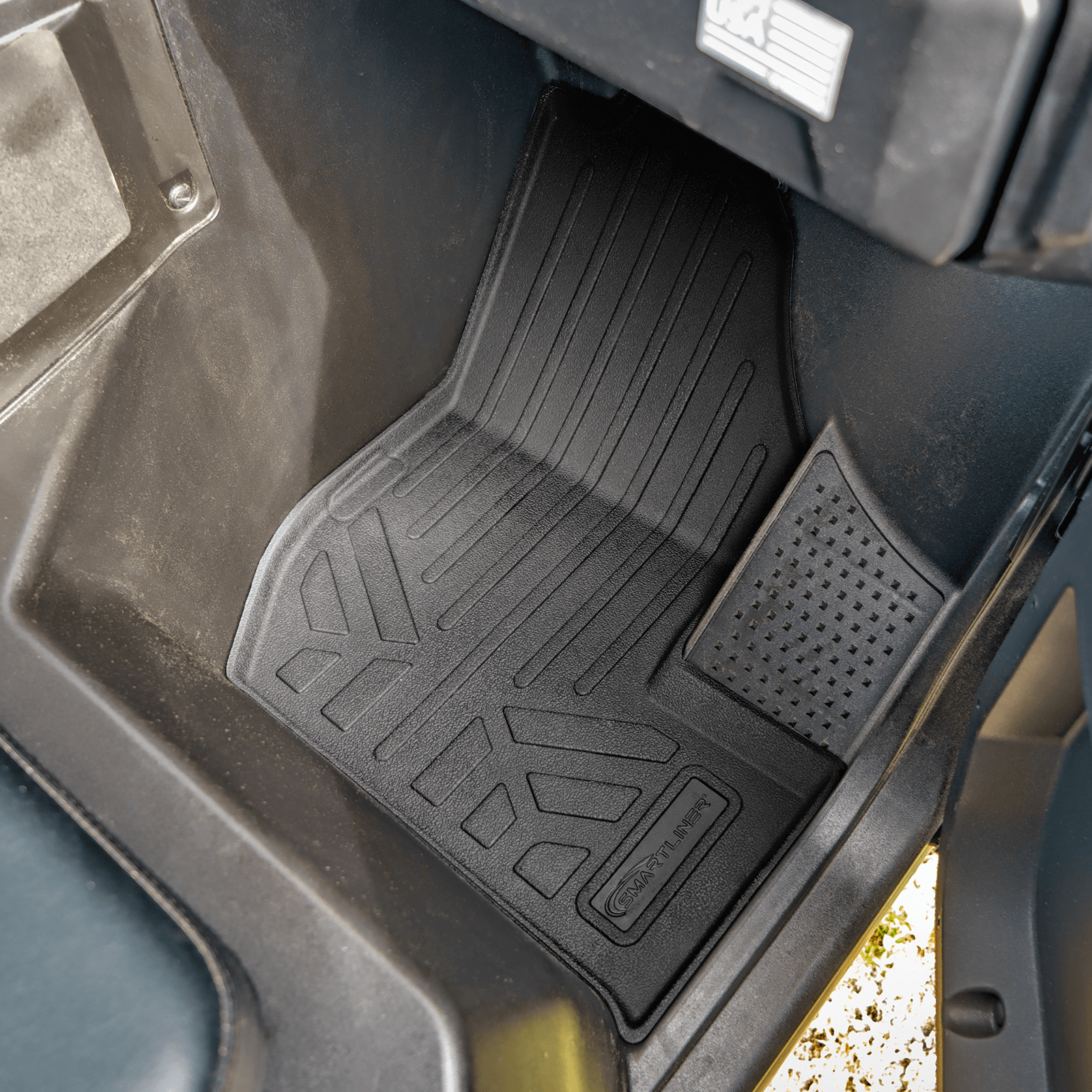 SMARTLINER Custom Fit Rugged Rubber Floor Liners For 2018-2025 Yamaha Wolverine RMA X2 Smartliner USA