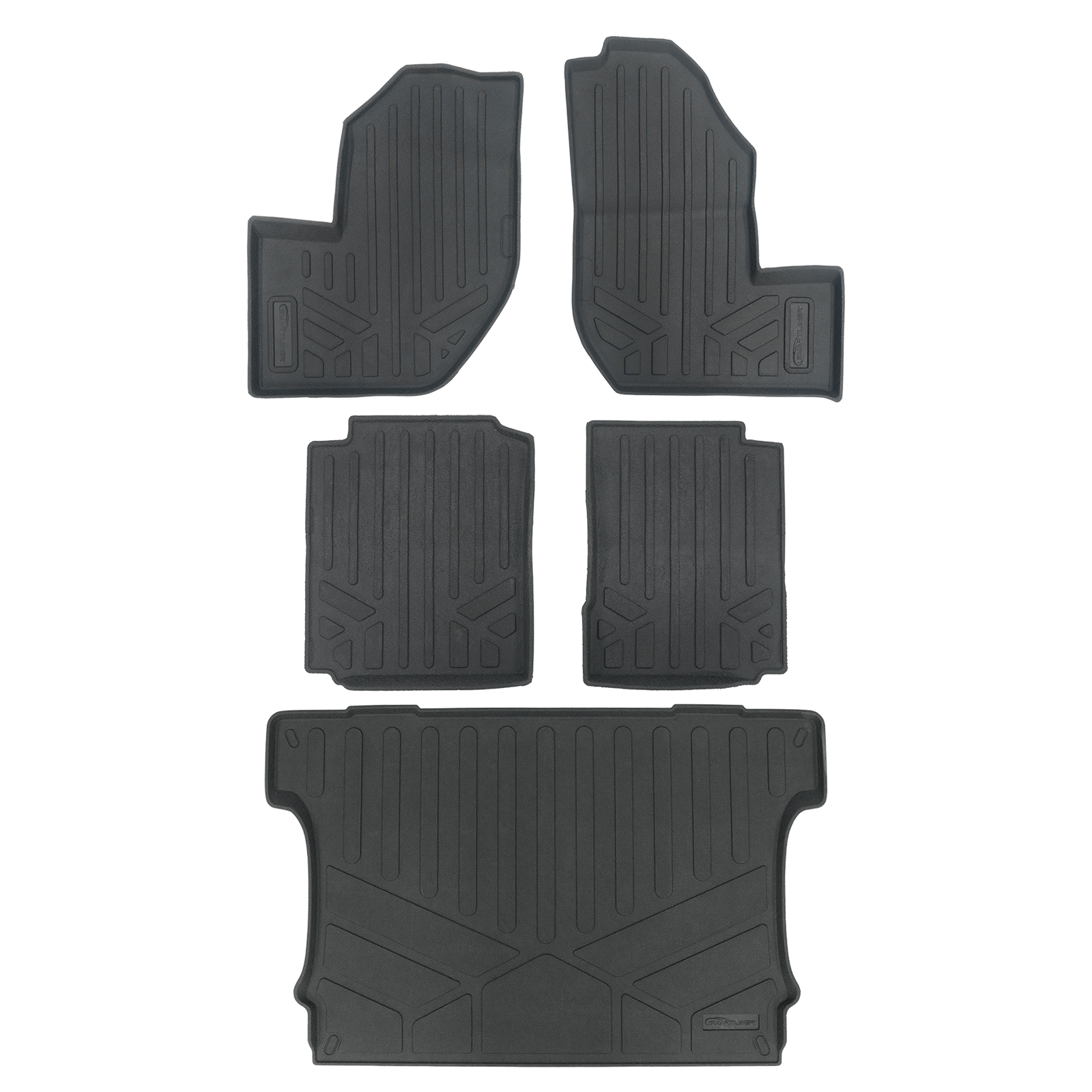 SMARTLINER Custom Fit Rugged Rubber Floor Liners For 2018-2025 Yamaha Wolverine RMA X2 Smartliner USA