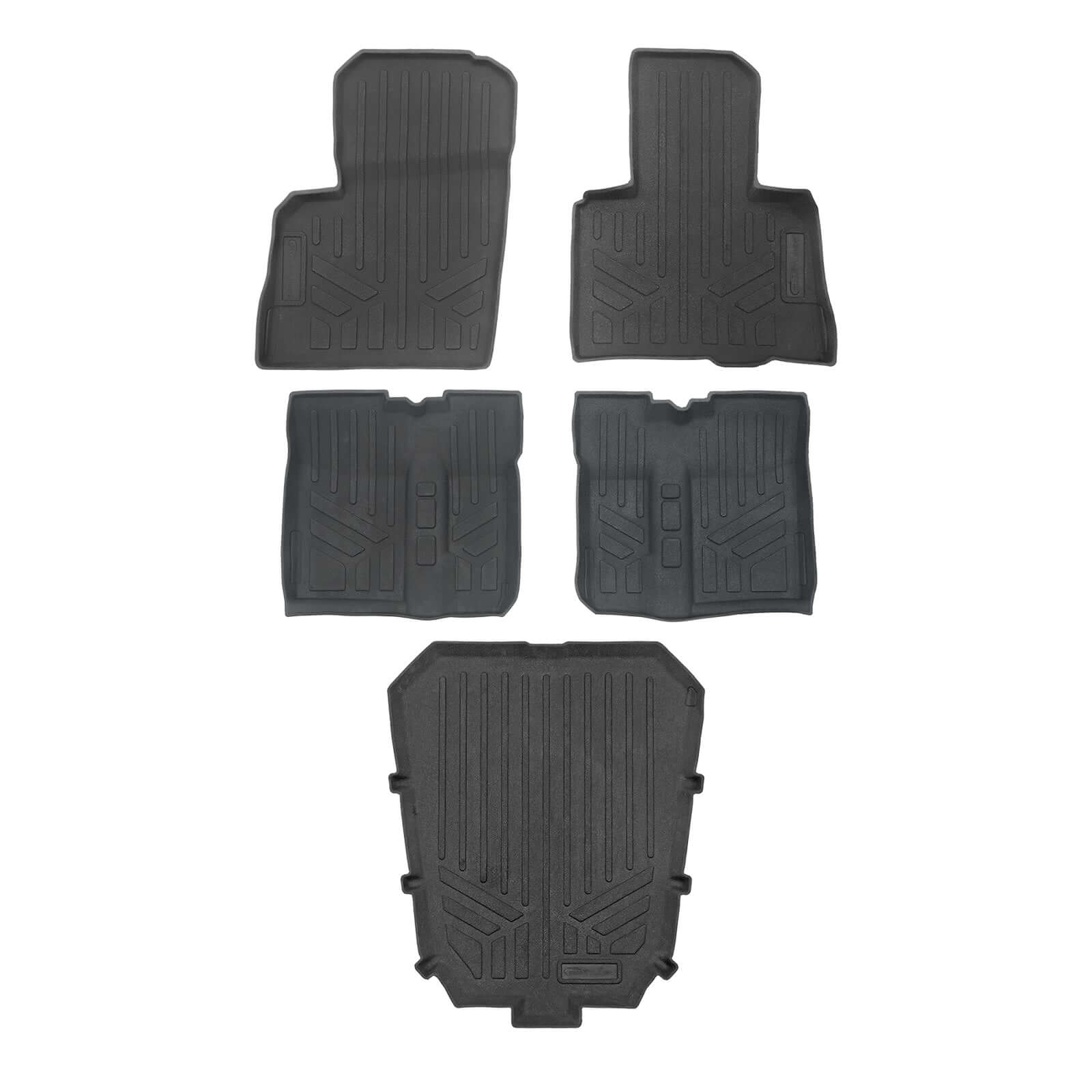 SMARTLINER Custom Fit Floor Liners For 2020-2025 Polaris RZR Pro R 4 (4-Seater) Smartliner USA