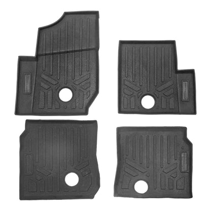 SMARTLINER Custom Fit Rugged Rubber Floor Liners For 2019-2025 Polaris General XP 1000 (4-Seater Models) Smartliner USA