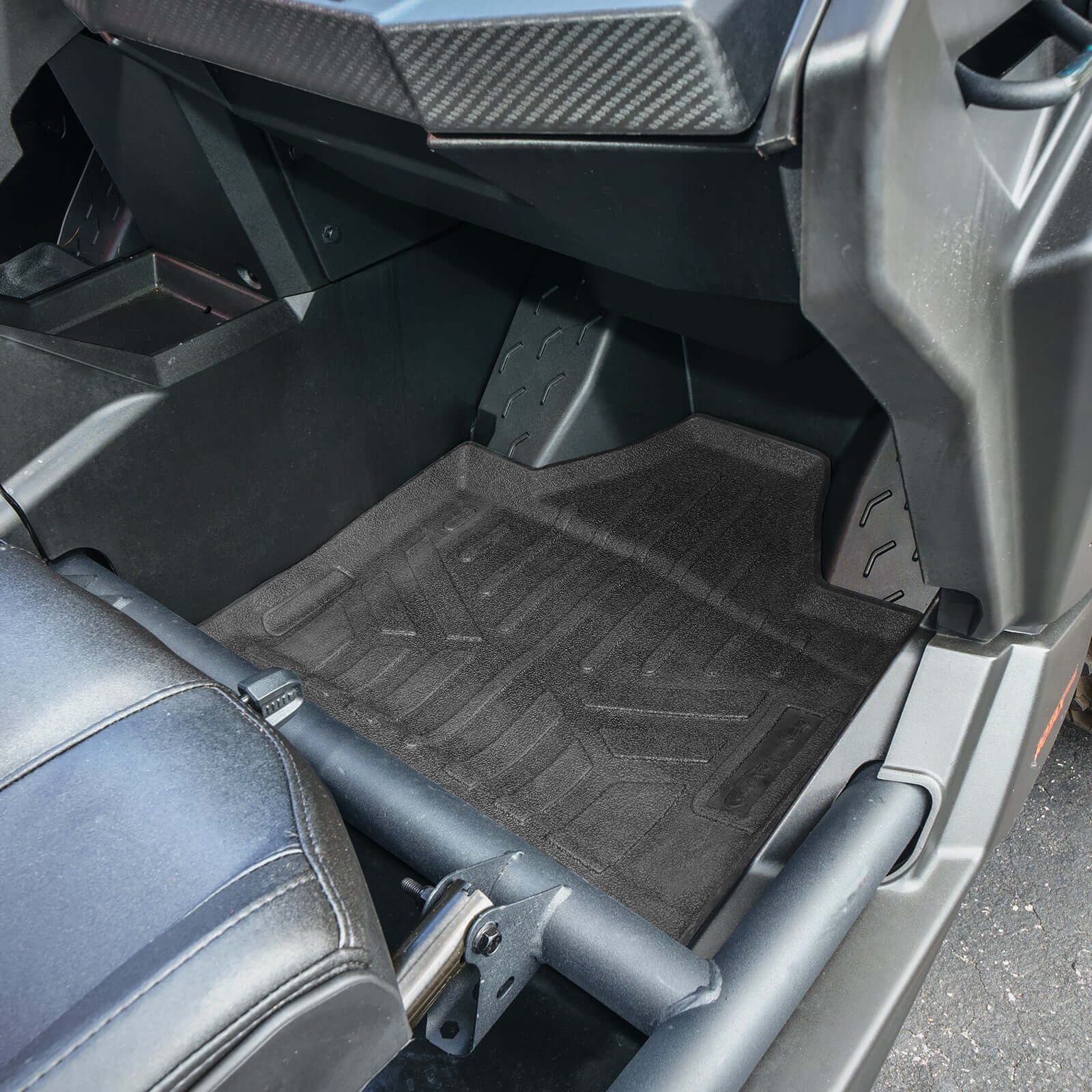 SMARTLINER Custom Fit Rugged Rubber Floor Liners For 2019-2023 Can-Am Maverick X3 (2 Passenger) Smartliner USA