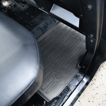 SMARTLINER OUTDOORS™ Custom Fit Rugged Rubber Floor Liners For 2016-2025 Can-Am Defender (6 Seater) Smartliner USA