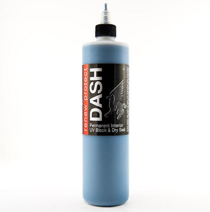 DASH - Permanent Interior Protectant & Dash Repair, Low-Glare Dry Seal & UV Block for Car Dash, Plastics, Coated Leather, Vinyl (1.2 oz per auto) D3 RENEW PROTECT