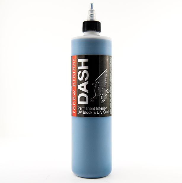 DASH - Permanent Interior Protectant & Dash Repair, Low-Glare Dry Seal & UV Block for Car Dash, Plastics, Coated Leather, Vinyl (1.2 oz per auto) D3 RENEW PROTECT