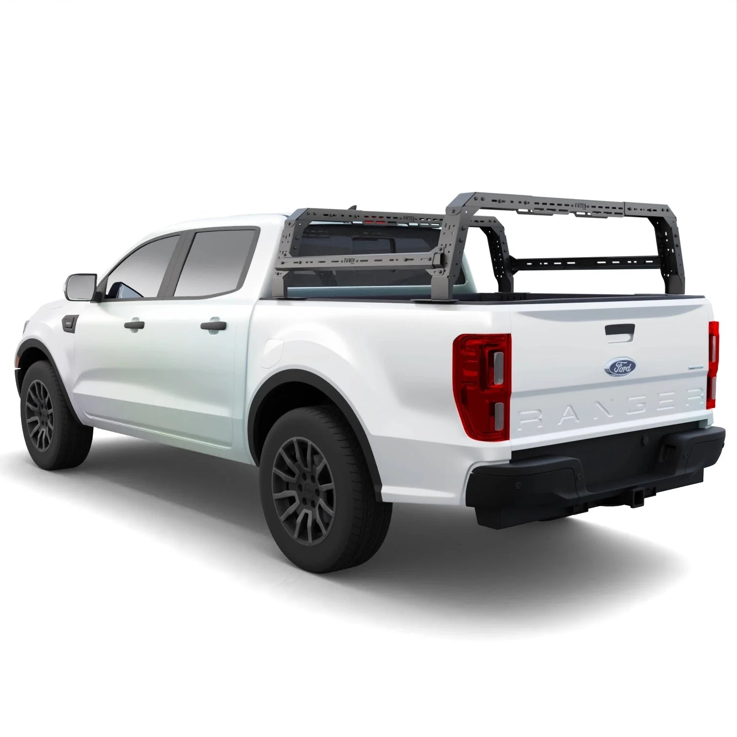 Ford Ranger 4CX Series Shiprock Height Adjustable Bed Rack TUWA PRO®️