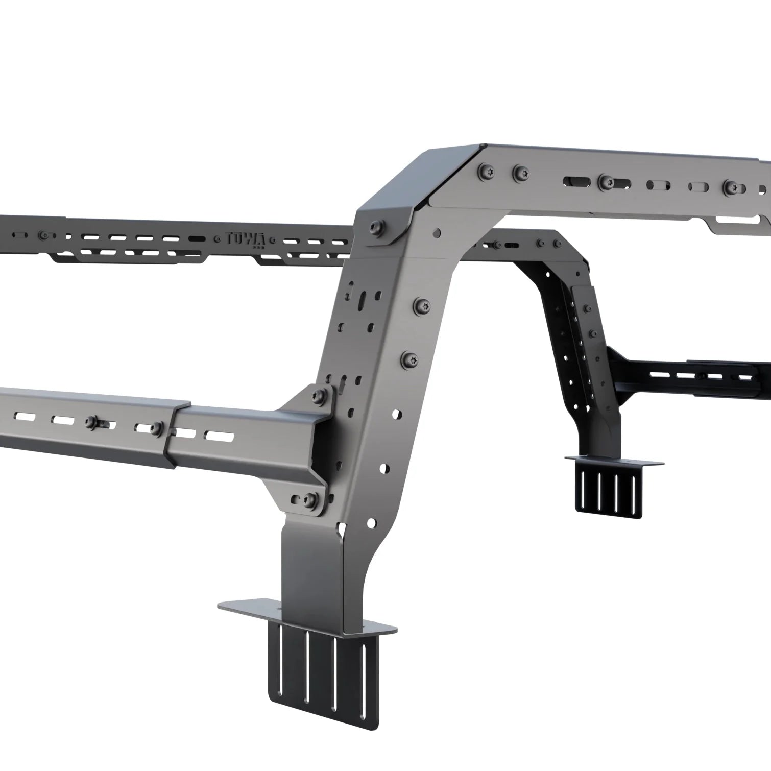 Ford Ranger 4CX Series Shiprock Height Adjustable Bed Rack TUWA PRO®️