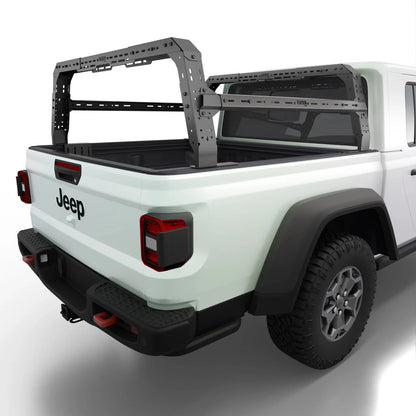 Jeep Gladiator 4CX Series Shiprock Height Adjustable Bed Rack TUWA PRO®️