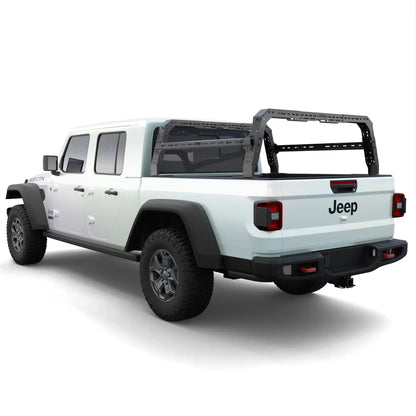 Jeep Gladiator 4CX Series Shiprock Height Adjustable Bed Rack TUWA PRO®️